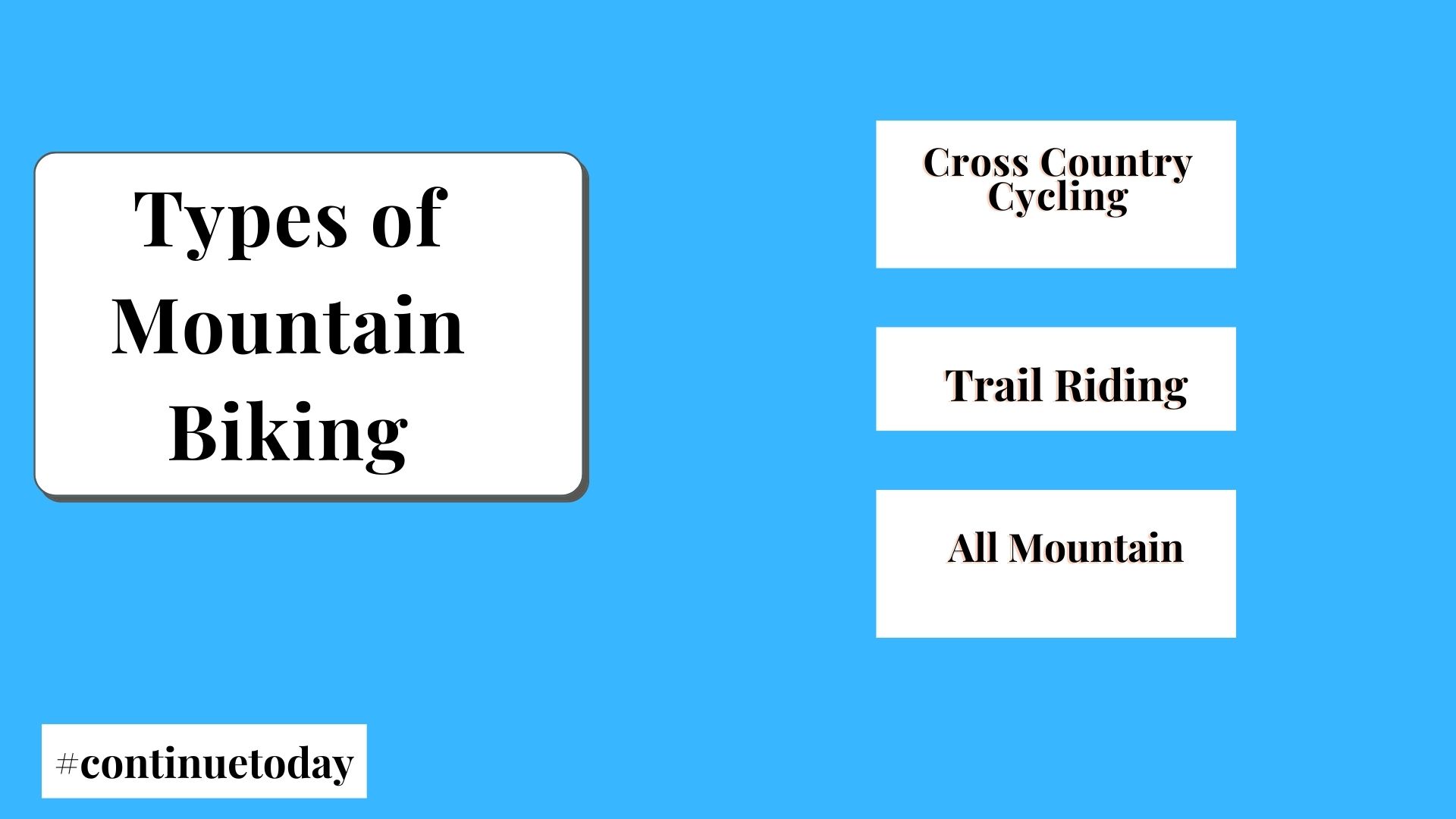 Types Of Mountain Biking