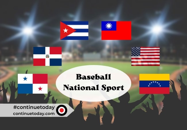 Some country's national sport is baseball