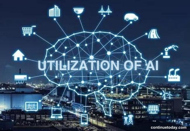 symbolizing Artificial Intelligence with various utilization activities