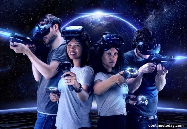 a group of people using XR for Refined Entertainment