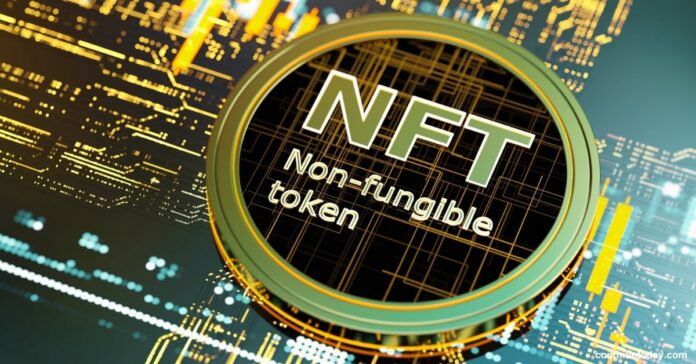 Coin representing non-fungible token