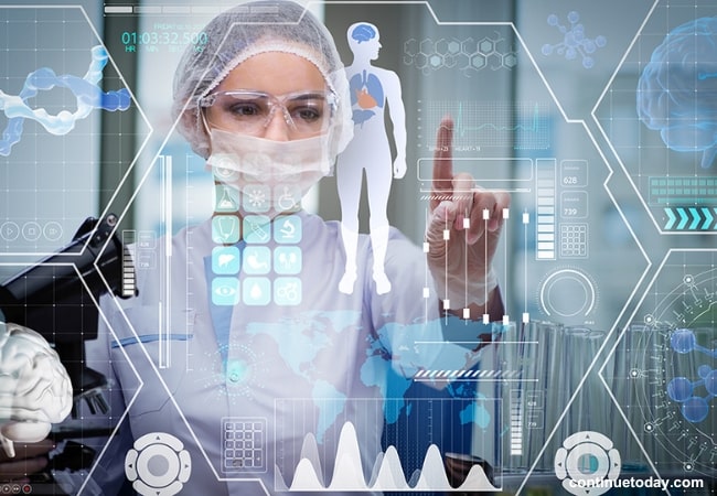 doctor using nft in science and health sector