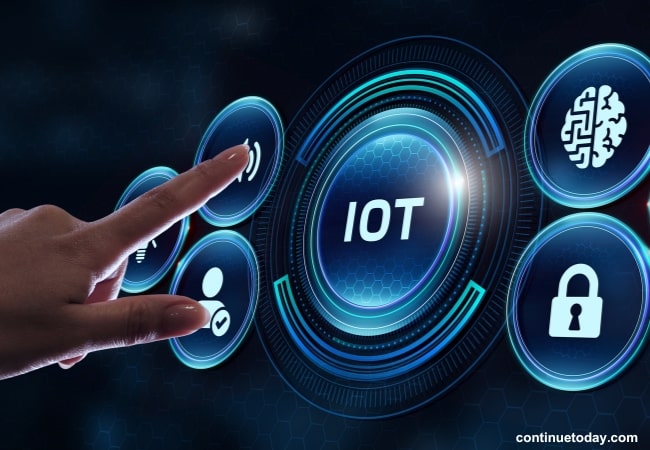 Finger pressing the option of Internet of Things Security