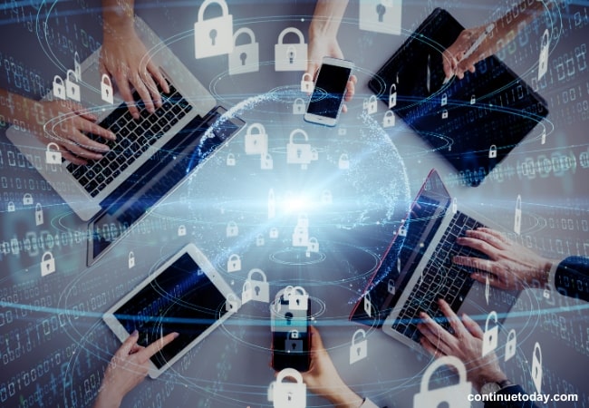 Network Safety within different devices like phone, laptops, tablets etc.