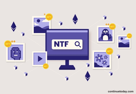 Metaphoric Website on monitor to Publish NFT Arts