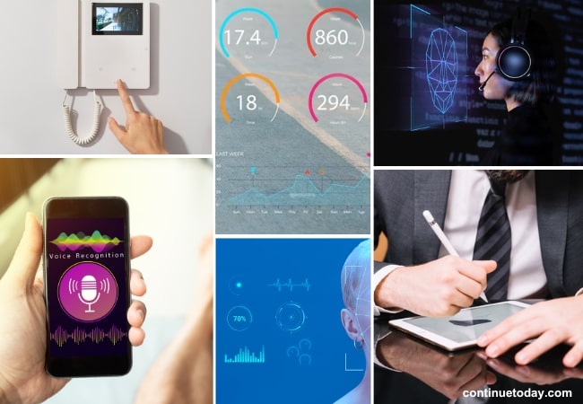different Behavioral Biometrics types